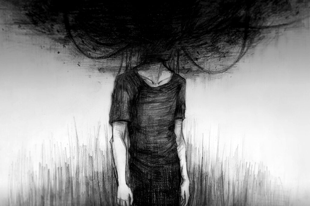 pessoa com depressão
